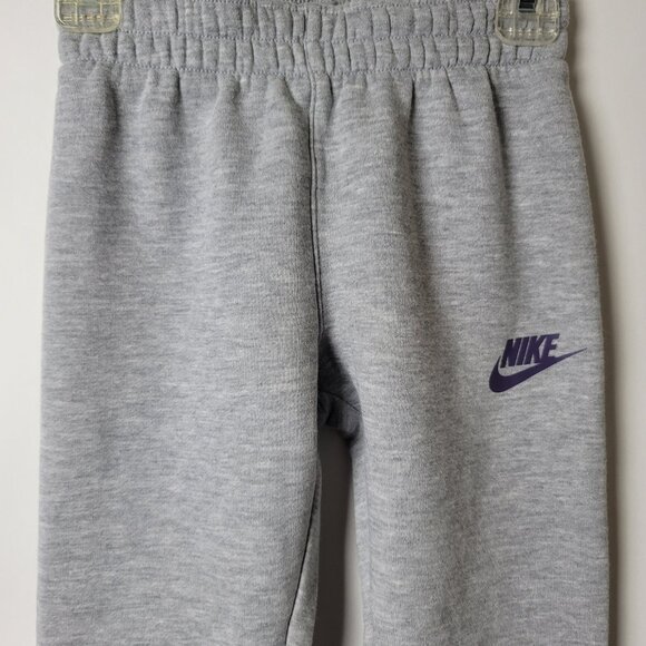 Nike Girls Gray Sweatpants Joggers Size XS Comfortable Athletic Pants NWOT - Picture 7 of 10